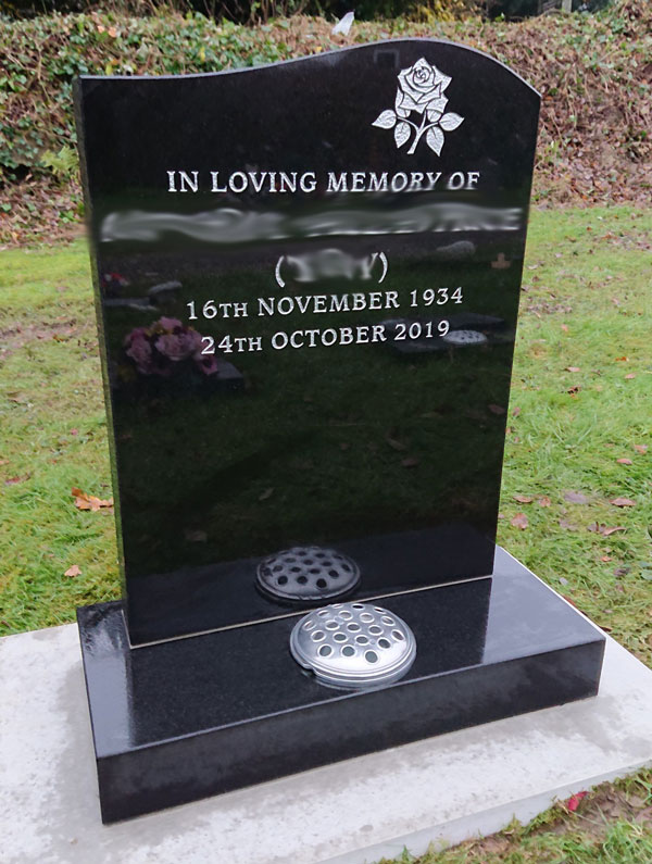 Our Memorials | Funeral Memorials and Headstones in Radstock gallery image 1